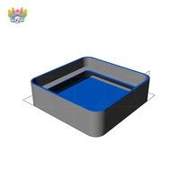 Piscine gonflable OEM d'usine à 4 couches, résistante aux perforations et portable pour usage extérieur, certifiée CE/EN/ISO