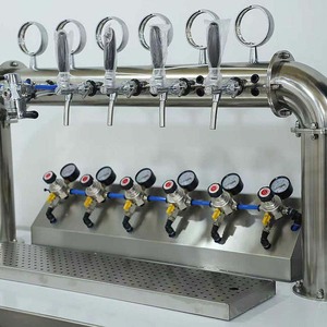Equipo de Cervecería Profesional Todo en Uno para <span class=keywords><strong>Cerveza</strong></span> y Vino, Enfriado por Hielo, Acero Inoxidable, 8 Grifos, Grado Alimenticio, Personalizable - Product Image 4