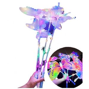 Cadeau magique bâton lumineux LED nouveau filet rouge lumineux balançoire papillon coloré <span class=keywords><strong>Flash</strong></span> bâton lumineux de poche - Product Image 1