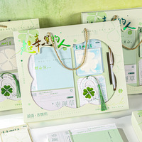 Vente en gros d'articles promotionnels d'usine coffret cadeau de luxe papeterie bloc-notes de bureau d'affaires ensembles de cahiers de notes taille A5
