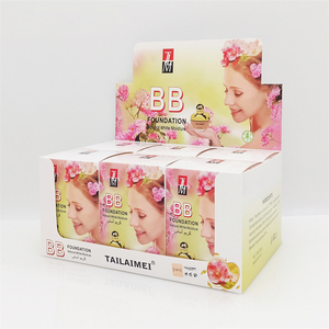 Bases al por mayor de alta cubierta ligera blanca humedad Bb crema maquillaje base cara Natural orgánico de larga duración maquillaje - Product Image 3