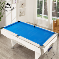 Table de billard moderne sur mesure de haute qualité avec pieds en bois, coussinets en ardoise et coussinets en caoutchouc pour divertissement à domicile, club et jeu de snooker