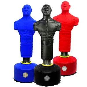 Man Dummy Stand Boxing Made In China Factory Professional Boxing Equipment Height Adjustable Vent Dummy Sandbag Boxing Dummy Bob