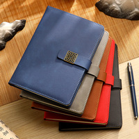 Carnet de budget A5 en cuir PU avec logo personnalisé, agenda imprimé, journal quotidien/hebdomadaire/mensuel, 100 feuilles, cahier de composition