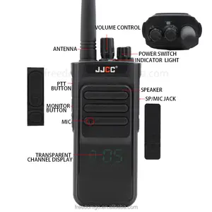 JJCC JC-3700T Wireless Interphone Portable Two Way Radio High Quality Long Distance Range Handheld jjcc jc3700t Walkie Talkie