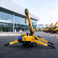 Grue araignée à nacelle pour l'architecture, 1,5 tonne, 3 tonnes, 5 tonnes, 8 tonnes, des entreprises de construction très demandées