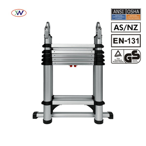 Mở rộng nhôm mới một loại thang dày gấp thang đa chức năng nâng thang dự án - Product Image 2