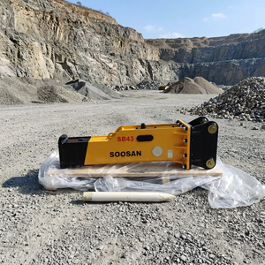 Martillo Hidráulico Rompedor de Rocas SB131 Directo de Fábrica para Excavadoras de 30-45 Toneladas, Cincel de 165 mm, Certificado CE - Product Image 1