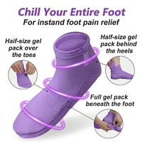 Chaussettes de glace en gel personnalisées pour les mains et les pieds, gants de cryothérapie, compresses pour les pieds pour les soins de chimiothérapie et le soulagement de la neuropathie