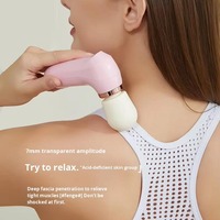 Ménage Portable 5 Modes De Massage Intelligent Mini Bâton De Massage 7mm Amplitude De Profondeur Pistolet De Massage De Poche 800mAh