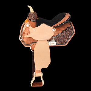 Selles en cuir western anglais personnalisables de haute qualité Équipement d'équitation portable au prix du marché - Product Image 1