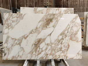 Vente en gros de dalles de marbre Calacatta naturel d'Italie, marbre blanc avec veines dorées, plaque de roche de marbre, décoration murale de fond, carrelage Calacatta Gold - Product Image 4