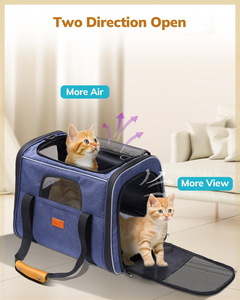 Sac de transport pour animaux de compagnie - Sac de transport pliable en tissu pour chiens et chats - Product Image 6