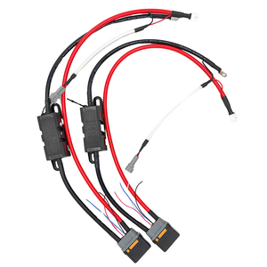 <span class=keywords><strong>Fil</strong></span> solaire Antispark personnalisé Câble PV Alimentation du panneau CC avec connecteur de prise QS10-s - Product Image 1