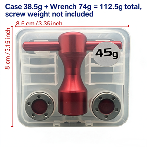 Jeu de clés à molette pour <span class=keywords><strong>putters</strong></span> de golf avec poids multiples, outil de réglage à 5 broches pour <span class=keywords><strong>putters</strong></span> <span class=keywords><strong>Scotty</strong></span> <span class=keywords><strong>Cameron</strong></span> - Product Image 2