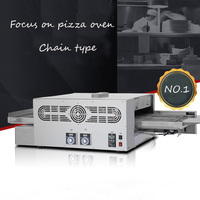 Itop — four à Pizza électrique complet avec Double couche, 32 pouces, appareil Commercial à Pizza