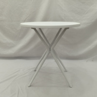 Table ronde d'extérieur en plastique imitation rotin, ensemble de 2 chaises, résistant aux intempéries, mobilier de patio, mesa pour balcon, jardin, cour