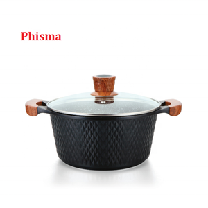 Хит продаж, 10 шт., Гранитная алюминиевая посудомоечная машина, безалкогольная Антипригарная посуда с Индукционным дном - Product Image 4