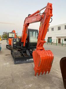 Excavatrice sur chenilles Hitachi ZX60 ZX70 de 6 tonnes d'occasion amphibie avec moteur Hino, pompe et moteur-Composants du noyau inclus - Product Image 2