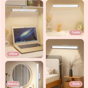 Manyetik kademesiz karartma kabine dolap dolap asılı masa lambası <span class=keywords><strong>LED</strong></span> <span class=keywords><strong>USB</strong></span> şarj edilebilir lamba masa lambası - Product Image 4