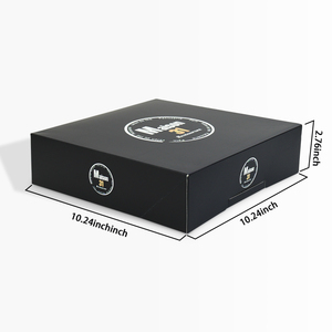 Cajas al por Mayor para Mini Donuts, Cajas de Embalaje para Llevar Comida Negras Personalizadas con su Propio Logotipo - Product Image 5