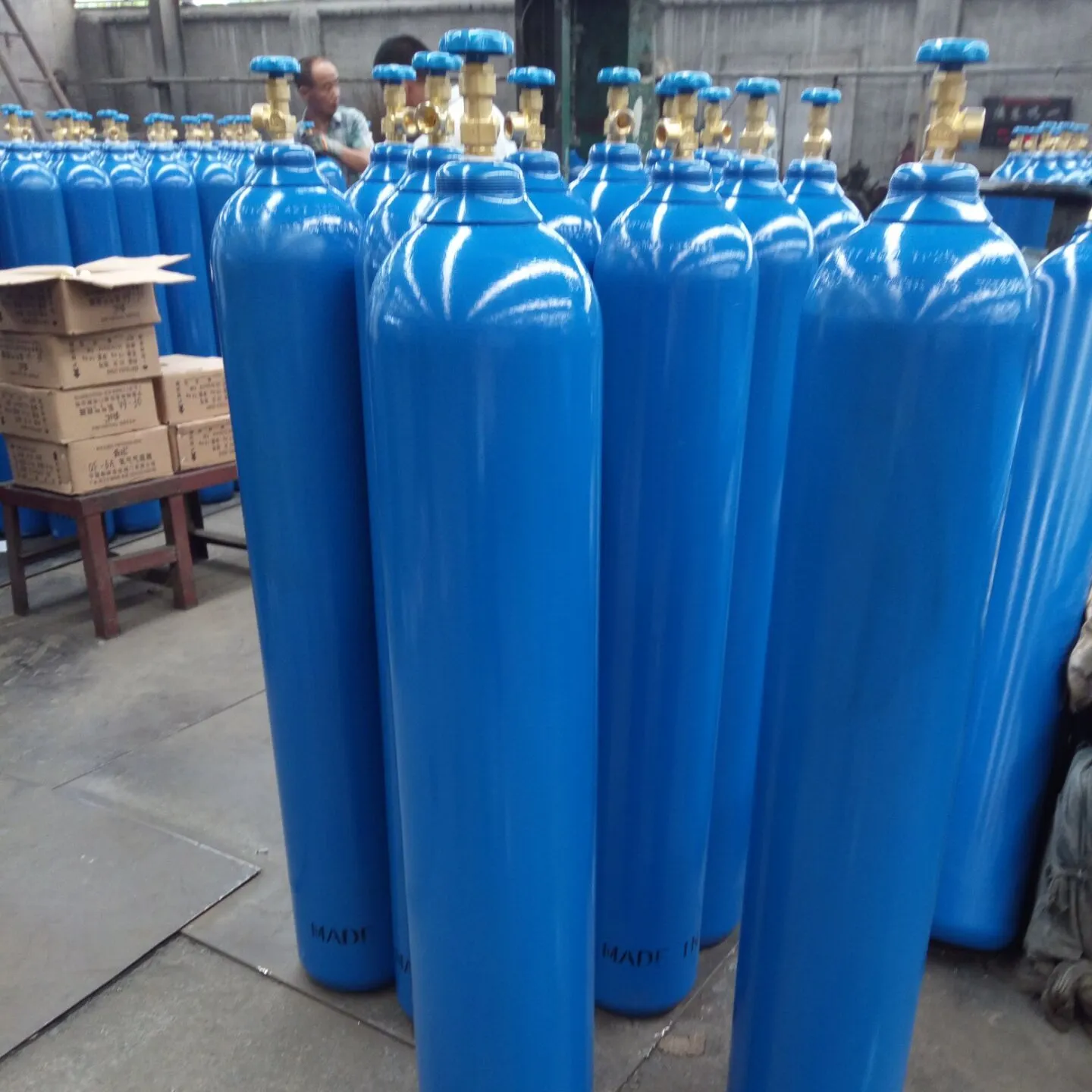 Fabrik preis 20L 10L 47L 50L Gasflasche leere medizinische Sauerstoff flasche