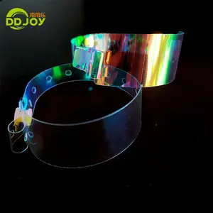 Custom 1 Time Use Colors Colorful TPU Wristband For Bar Night Club