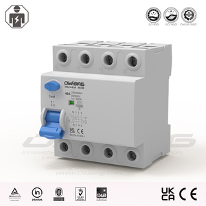 <span class=keywords><strong>Disjoncteur</strong></span> différentiel 4P 30mA 380V 10kA 63A <span class=keywords><strong>Type</strong></span> <span class=keywords><strong>AC</strong></span> <span class=keywords><strong>a</strong></span> RCCB IEC61008 UKCA Électromagnétique Électronique - Product Image 4