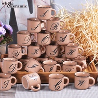 Ensemble tasse et soucoupe en céramique avec poignée en forme de fleur irisée et cuillère - 350 ml - Ensemble de tasses à café en forme de nuage mignon pour cadeau et décoration de la maison