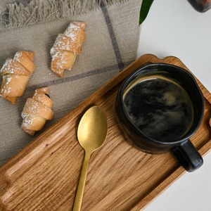 Hot Sale Wooden Serving <b>Tray</b> for Breakfast <b>Tea</b> Coffee Fruits Desk Living Room Use Dishwasher Safe Multifunction Reasonable Price - Product Image 3
