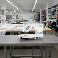 Machines pour vêtements JUKKY 842 Machine à coudre à point noué à grande vitesse à deux aiguilles Nouvelles machines à coudre industrielles