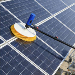 Robot de nettoyage solaire <span class=keywords><strong>pour</strong></span> toitures, pulvérisation automatique d'eau, élimination de la poussière, respectueux de l'environnement, dispositif d'entretien des fenêtres en verre extérieures - Product Image 1