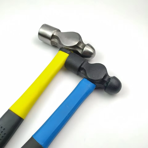 45 # martello a Pein a sfera in acciaio forgiato con manico in legno/manico in fibra di vetro - Product Image 1