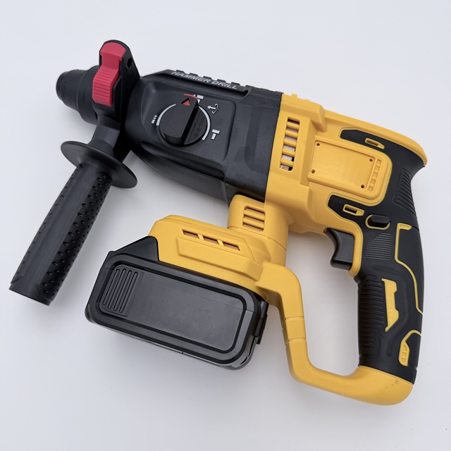 21V Electric Cordless Power Hammer Drill Set for DIY Industry with 8Kg Rotary Tool for Hammering Jobs