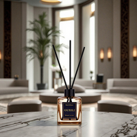 Un diffuseur d'huiles essentielles sans eau de grande capacité de 200ml pour l'aromathérapie hôtelière, avec un design sans flamme. Diffuseur d'arômes