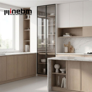 Soluzione Completa per Mobili da Cucina Minimalisti in Stile Japandi, Armadietti da Cucina Artigianali - Product Image 4