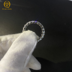 Anillo Unisex de Estilo Clásico con Diamante Cultivado en Laboratorio de Corte Redondo con Certificado IGI, Platino Personalizado para Regalo/Uso Diario, Combina con Cualquier Atuendo - Product Image 4