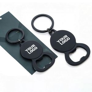 Beer Opener Souvenir Gifts 2d Logo Opener Keychain Metal Zinc Alloy Enamel Bottle Opener Key Chain for Advertising - Product Image 1