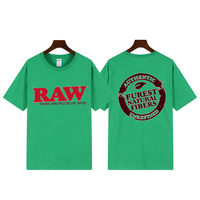 T-shirt en coton 100% de bonne qualité, uni, personnalisé, RAW Cookie Backwoods Gprahic imprimé, décontracté pour homme, 13 couleurs
