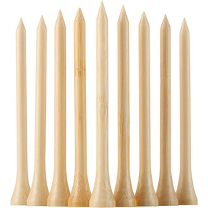 Bamboo <b>Golf</b> Tees 42mm 54mm 70mm 83mm Durable For <b>Golf</b> Practice - Product Image 1