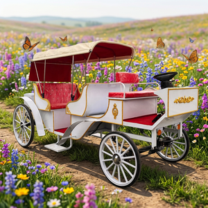 รถม้าไฟฟ้าสำหรับนักท่องเที่ยว ชมวิว งานแต่งงาน บริการขนส่งพิเศษ - Product Image 1