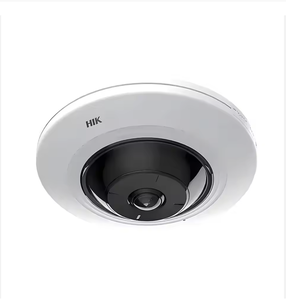 กล้องวงจรปิด Hik Original 12 MP 4K Fisheye Network รุ่น DS-2CD63C5G1-IVS DeepinView พร้อมไมโครโฟนและลำโพงในตัว รองรับการมองเห็นในเวลากลางคืน บันทึกข้อมูล NVR - Product Image 4
