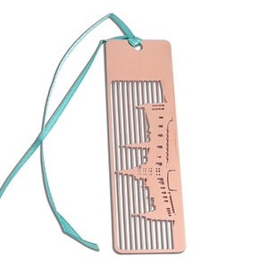 New Style Extravagant Castle Design Tourist Souvenir Customize Metal Bookmark - Product Image 5