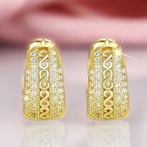 Orecchini a polsino cavi da donna, stile vintage, accessori per l'orecchio da indossare tutti i giorni - Product Image 2
