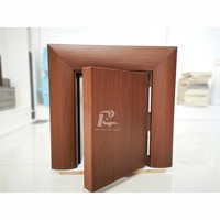 Porte intérieure en WPC de style moderne, imperméable, résistante à l'humidité, sans formaldéhyde