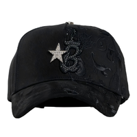 OEM ODM 100% Model Baru Original G5 Kualitas 5 Panel Suede Dobby Vintage Sporty Oxford Letter Baseball Cap Unisex X El Mago Custom