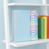 Carpeta de Archivos Expandible A4, Organizador de Documentos Tipo Acordeón con 12 Bolsillos, Pestañas de Índice de Colores, Cierre con Banda Elástica, para la Escuela y la Oficina