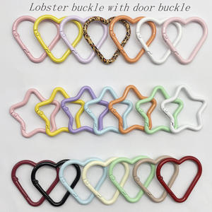 Crochet étoile Bijoux Printemps Bricolage Clé Étoile Forme Mousqueton Clip Printemps Mousqueton - Product Image 2