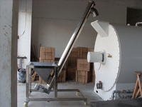 Machine d'alimentation à vis pour poudre de sucre 2000 kg/h avec garantie d'un an, système de convoyage à vis pour poudre de cacao
