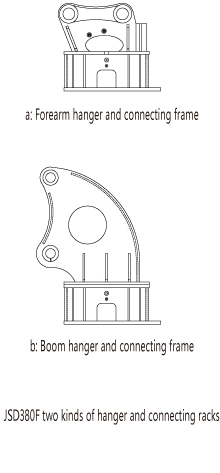 কোমাটাসু এক্সোয়াটার PC200 PC210 জন্য ধ্বংসাবশেষ সরঞ্জাম হাইড্রোলিক কংক্রিট পেষণকারী 6